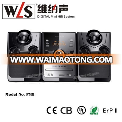 WLS 2.0CH PROFESSIONAL MICRO HIFI SYSTEM SPEAKER USE FOR HOME